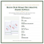 Product Specifications – Bless Our Home Decorative Hand Towels