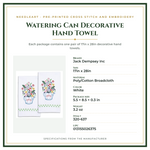 Product Specifications – Watering Can Decorative Hand Towel