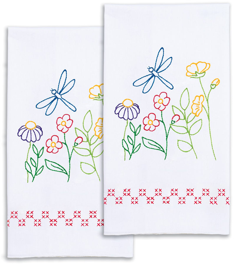 Dragonflies Decorative Hand Towels