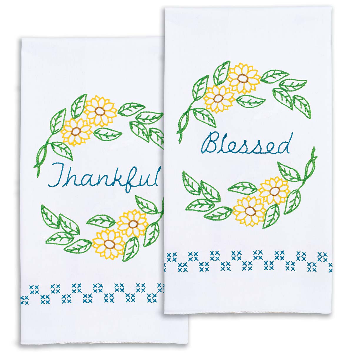 Thankful & Blessed Decorative Hand Towel
