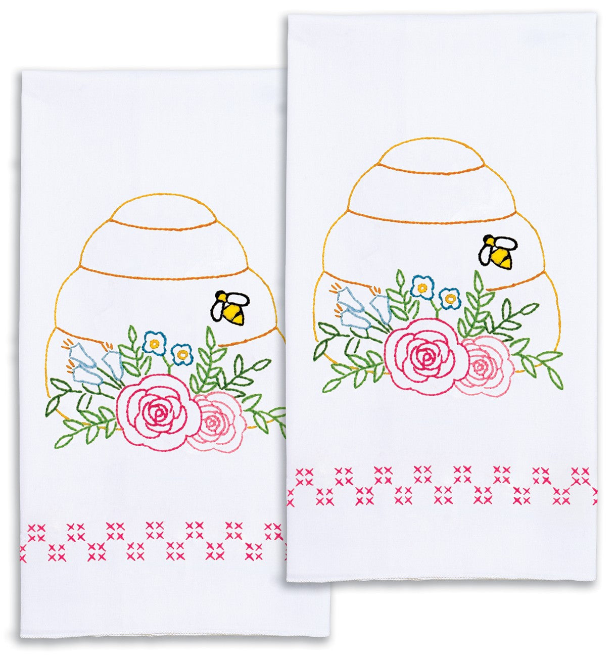 Bee Hive Decorative Hand Towels
