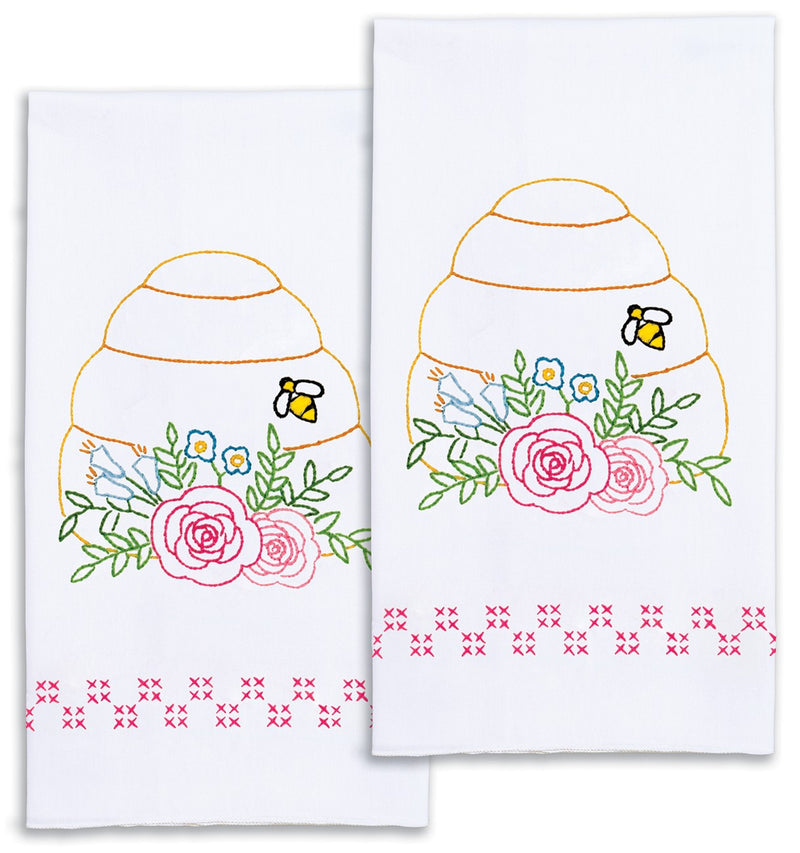 Bee Hive Decorative Hand Towels