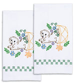 Puppies Decorative Hand Towels