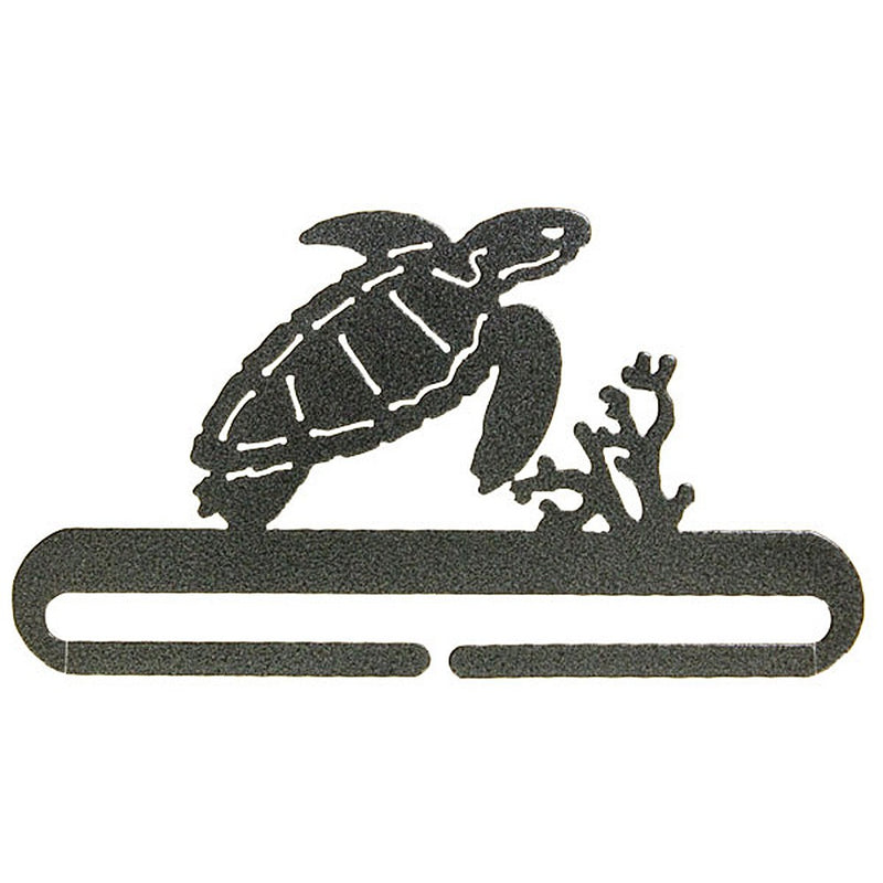 6in Sea Turtle Split Bottom Holder Charcoal
