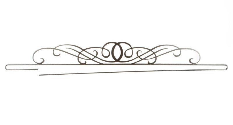 PS 36 Inch Windy Scroll Wire Split Charcoal