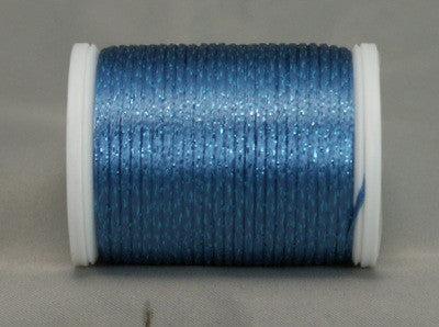 Quilt Highlights Rayon/Metallics Combo #032  - Smokey/Ice Blue