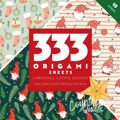 333 Origami Sheets Christmas Gnome Designs