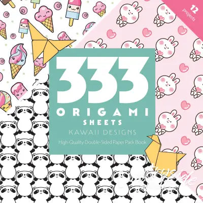 333 Origami Sheets Kawaii Designs