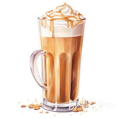 Coffee Elements Fabric Panel 31