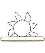 6in Sun with Dowel Gray