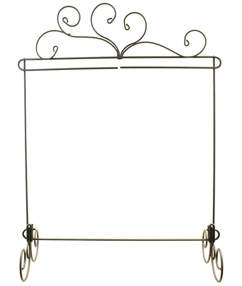 14in x 14in Spirit Vine Stand Gray