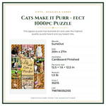 Product Specifications – Cats Make it Purr - fect 1000pc Puzzle