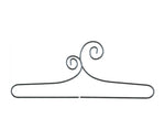 6in Double Scroll Split Bottom