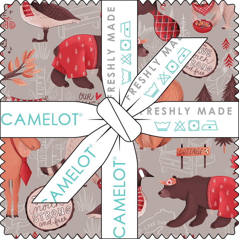 5in Squares Oh Canada, 42pcs/bundle