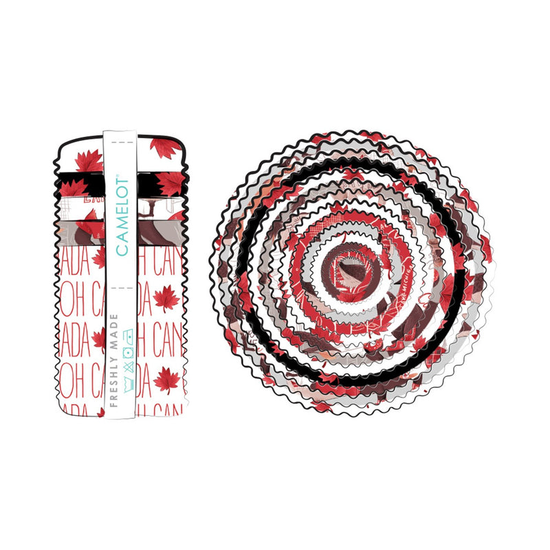 2.5in Strips Oh Canada, 40pcs/bundle