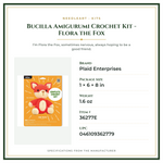 Product Specifications – Bucilla Amigurumi Crochet Kit - Flora the Fox