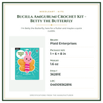 Product Specifications – Bucilla Amigurumi Crochet Kit - Betty the Butterfly