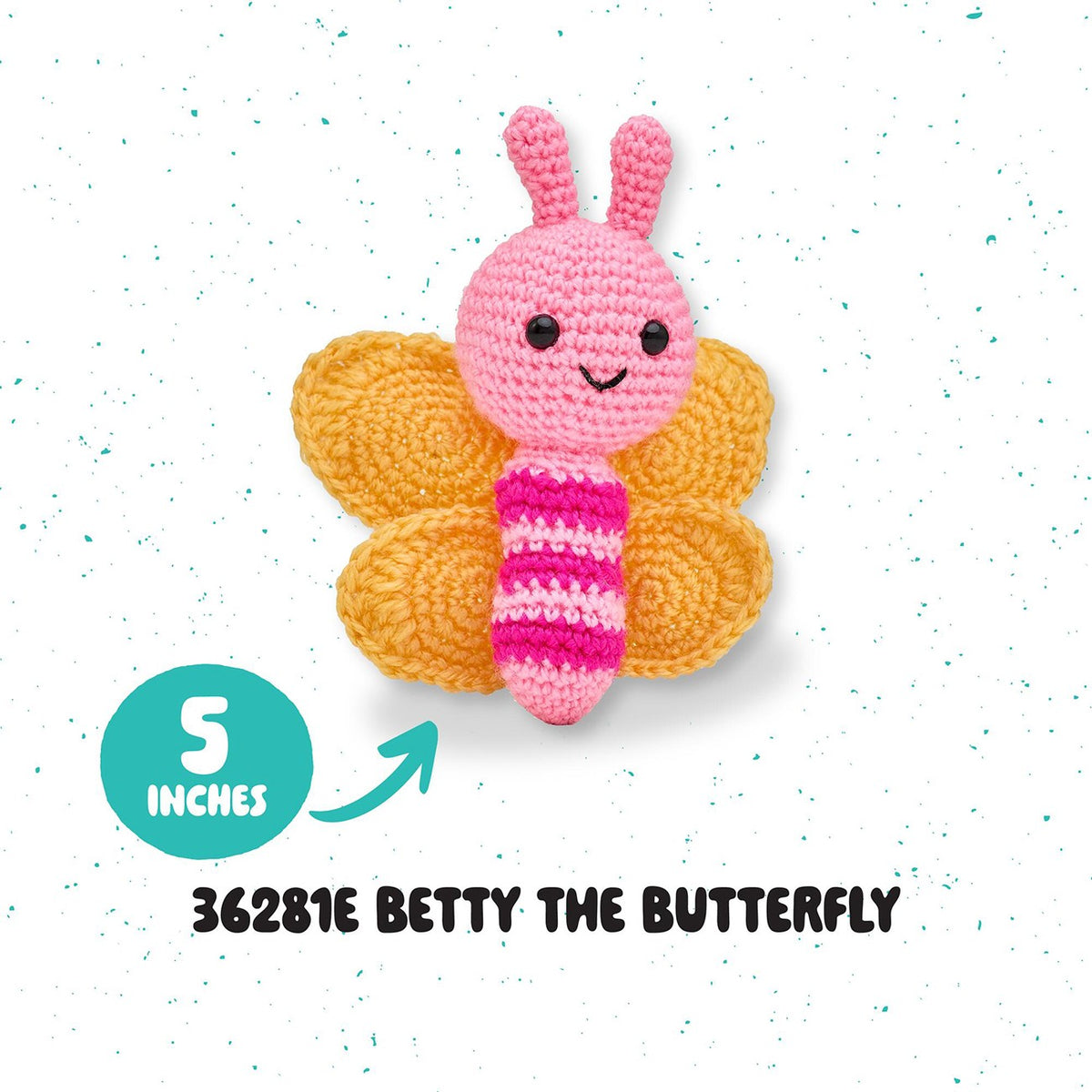 Bucilla Amigurumi Crochet Kit - Betty the Butterfly