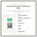 Product Specifications – Amour Crochet Hook Set 10pc