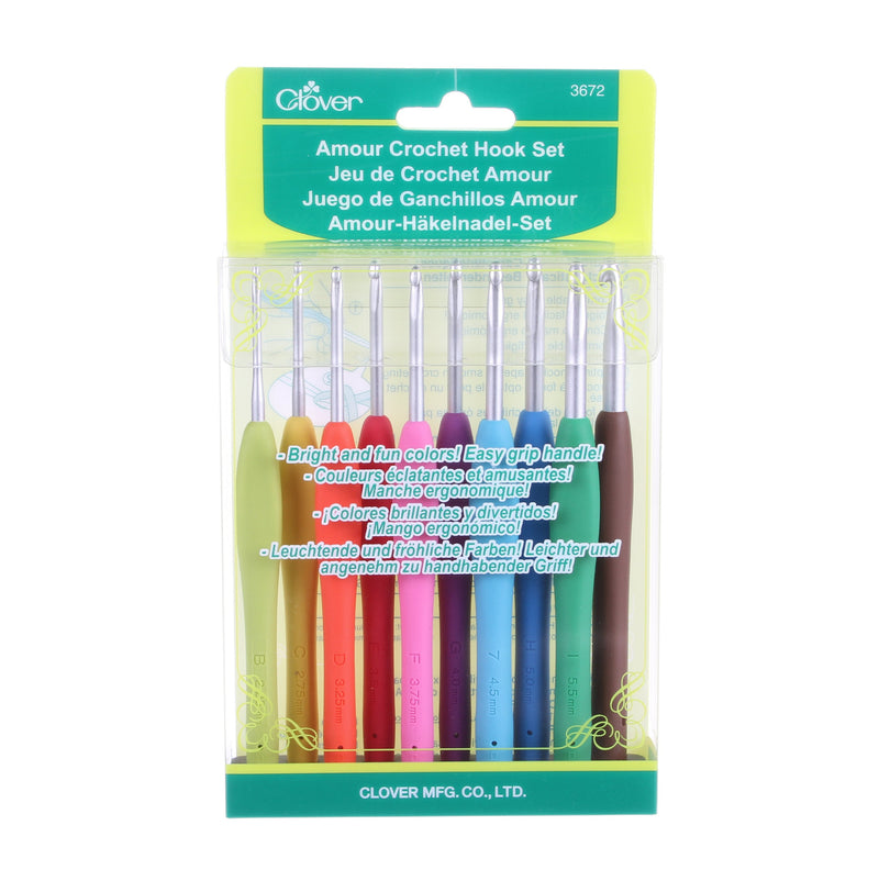 Amour Crochet Hook Set 10pc