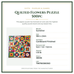 Product Specifications – Quilted Flowers Puzzle 500pc