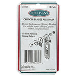 Quilter's Choice Rotary Cutter Blades 45mm 10ct