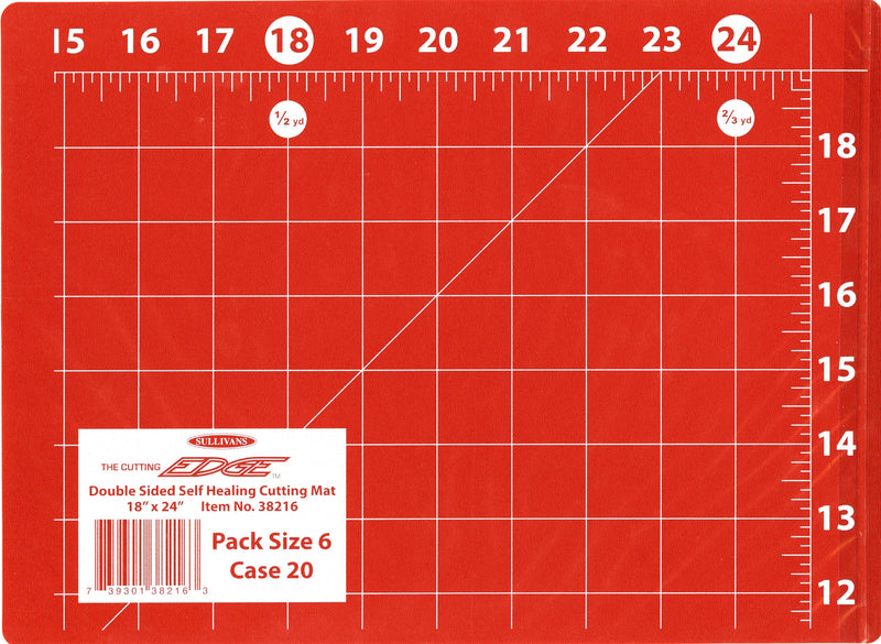 Cutting Edge Double Sided Self Healing Gridded 18inx24in