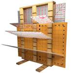Wooden Ruler Rack