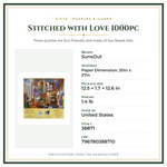 Product Specifications – Stitched with Love 1000pc