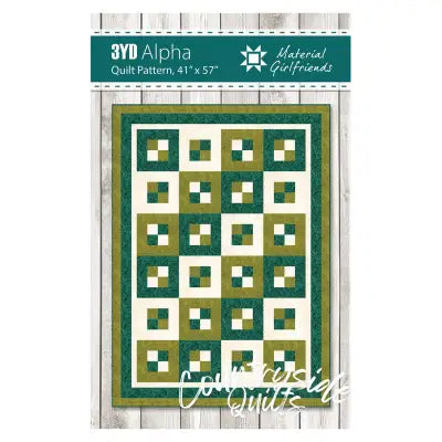 3yd Alpha Quilt Pattern