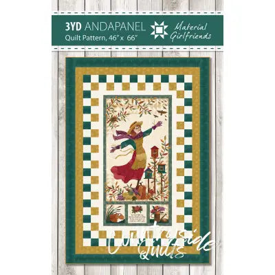 3yd Andapanel Quilt Pattern