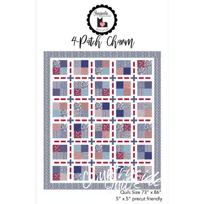 4-Patch Charm Quilt Pattern
