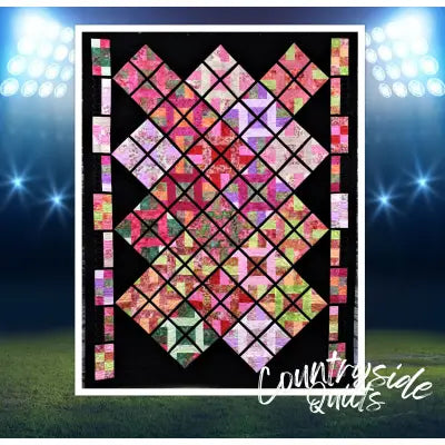 4-Patch Stripes Quilt Pattern