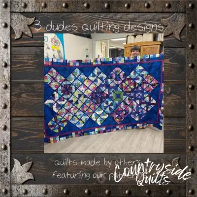 4-Patch Stripes Quilt Pattern