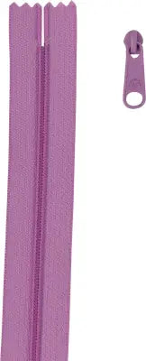 4 yards of 16mm #4.5 zipper chain and 16 Extra-Large Coordinated Pulls Orchid
