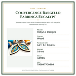 Product Specifications – Convergence Bargello Earrings Eucalypt
