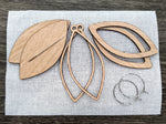 Convergence Bargello Earrings Eucalypt