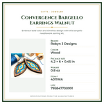 Product Specifications – Convergence Bargello Earrings Walnut