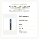 Product Specifications – Super Solvy Water Soluble Stabilizer 12in x 9 1/2yds