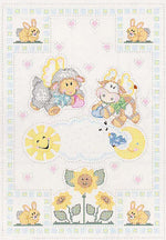 Heavenly Creatures Crib Quilt Top