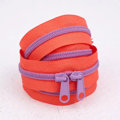 40in Handbag Zipper Lavender Citrus