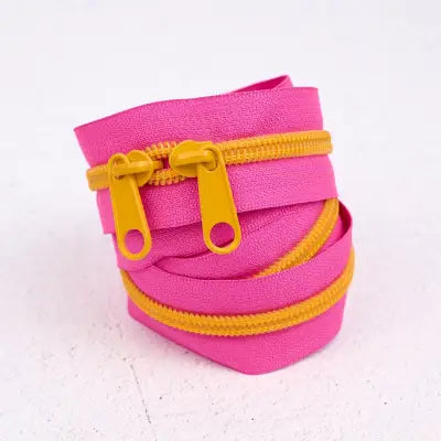 40in Handbag Zipper Pink Lemonade