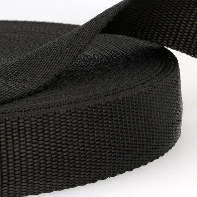 40mm Polypropylene Webbing in Black