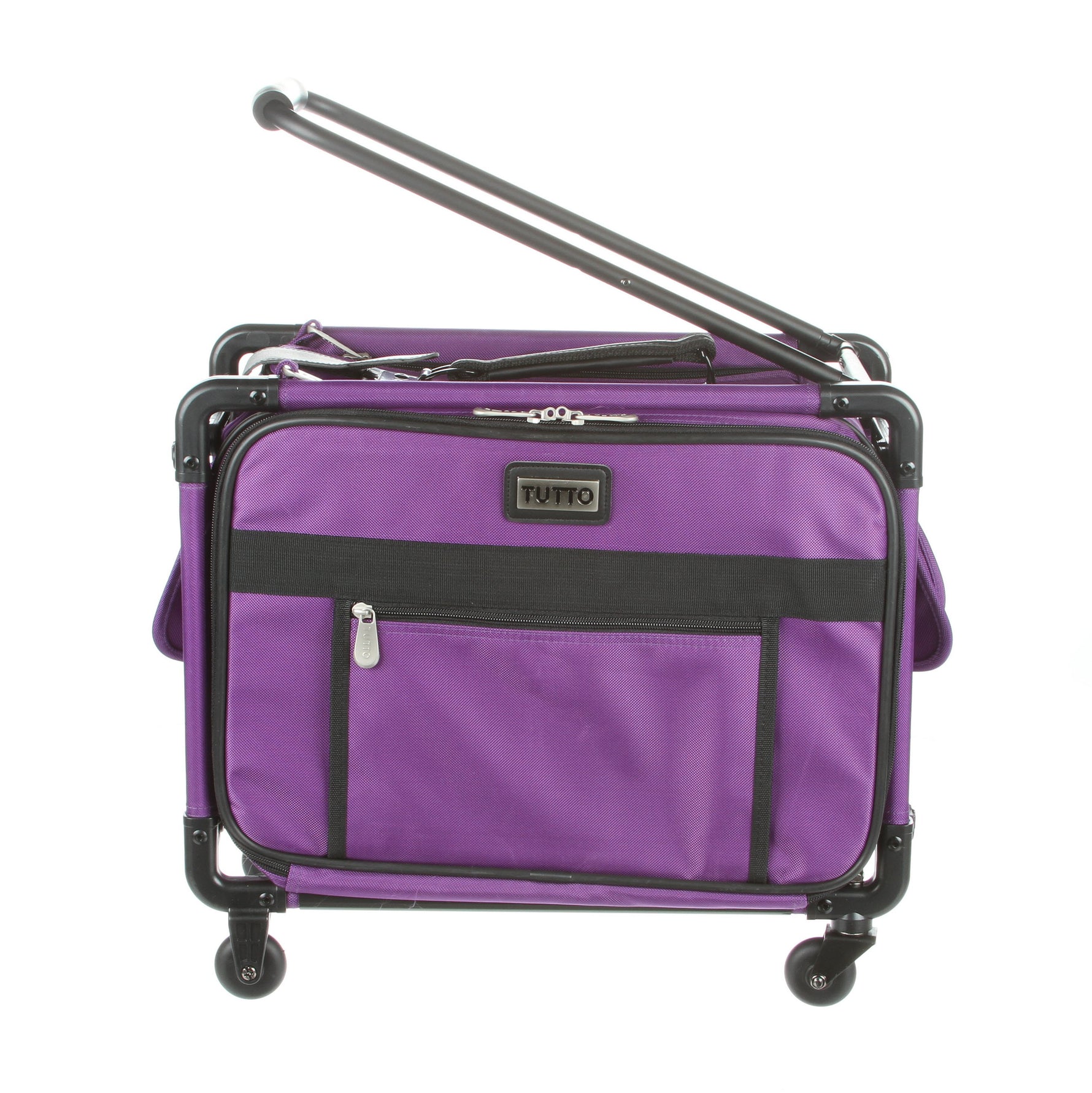Tutto Sewing Machine Case On Wheels Small 17in Purple