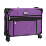 Tutto Sewing Machine Case On Wheels Medium 20in Purple