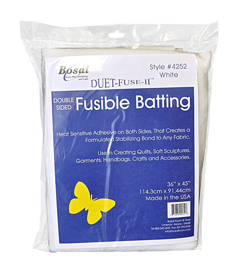 Duet Fuse II Double Sided Fusible Batting 36in x 45in