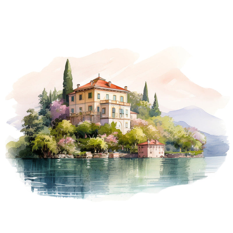 Welcome to Italy Fabric Panel 24