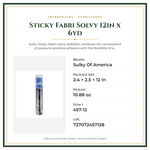 Product Specifications – Sticky Fabri Solvy 12in x 6yd
