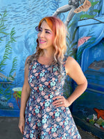 Coral Skater Dress