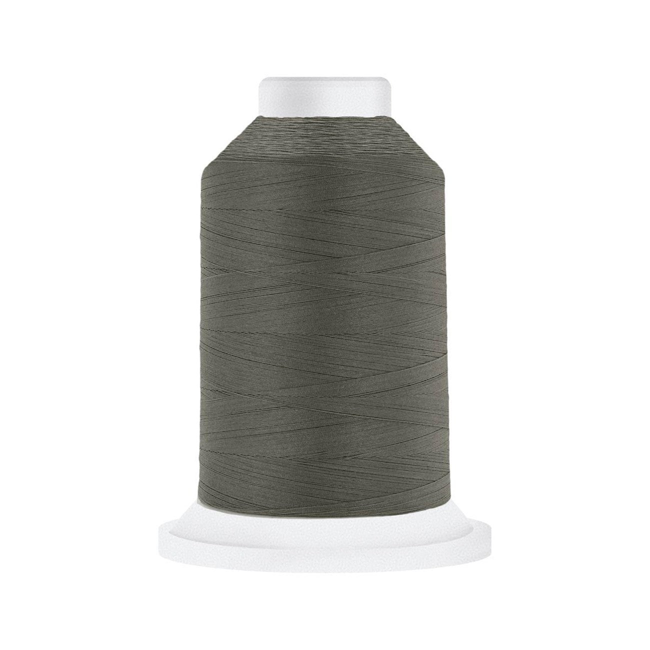Cairo-Quilt 50wt  Solid Cotton Thread 3000yd Spools Lead Grey